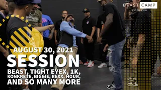 The Beast Camp Session ft Tight Eyex and Konkrete I The Session Before the Battles 08/30/21