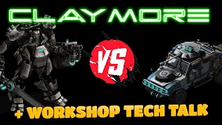 War Commander - Claymore V's Legendary Hellhounds + Tech Talk.