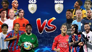 OLD LEGENDS VS NEW LEGENDS(RONALDO-MESSİ-PELE-ZİDANE-MARADONA-RONALDİNHO-NEYMAR)🔥EXTREME VS