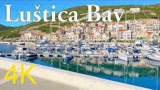 Lustica Bay, Tivat Montenegro 🇲🇪 November Walk ☀️ 2023 4K 60fps Walking Tour
