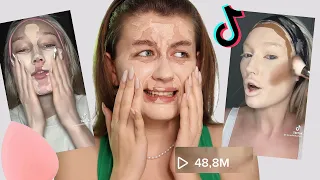 🤯Я ПОВТОРИЛА ЦЕЙ ХАЙПОВИЙ ТУТОРІАЛ З ТІКТОКУ | ПРИВІТ ПРИЩІ😭