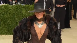 A look back at Jennifer Lopez's past Met Gala looks as she's set to host