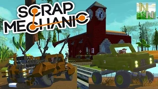 Станция, Стиль Безумного Макса, Джип-триал [ Scrap Mechanic ] Ваши Постройки 0.1.28