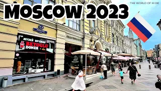 Moscow City Center Aug 2023 Walking Tour |4K|