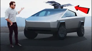 Elon Musk JUST REVEALED A Second Look At The Tesla CyberTruck Prototype!!