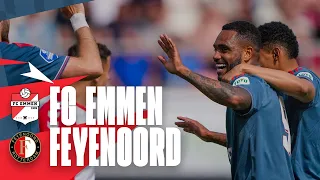 13 WINS in a ROW for the CHAMPS! | Highlights FC Emmen - Feyenoord | Eredivisie 2022-2023