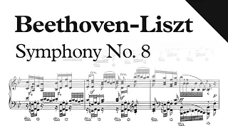 Beethoven-Liszt - Symphony No. 8, Op. 93 (Sheet Music) (Piano Reduction)