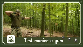 Praky: Test průstřelu 3 druhů kuliček a gum 🎯