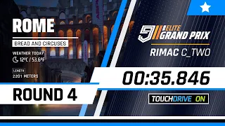 Asphalt 9 [Touchdrive] | Elite Grand Prix RIMAC C_TWO | ROUND 4 | 35.846 | 1⭐ | Subtitles Available