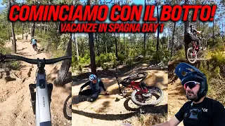 COMINCIAMO CON IL BOTTO!!! VACANZE IN SPAGNA ENDURO DAY 1