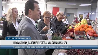 LUDOVIC ORBAN, CAMPANIE ELECTORALA LA RAMNICU VALCEA