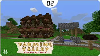 Minecraft Farming Valley  - #02 Магазин и фермы животных