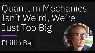 Quantum Mechanics Isn’t Weird, We’re Just Too Big