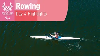 Rowing Highlights | Day 4 | Tokyo 2020 Paralympic Games