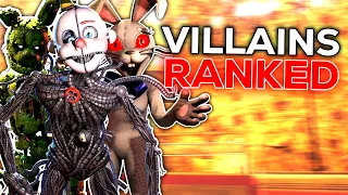 Ranking Every FNAF Villain (Worst To Best)