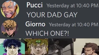 If Giorno Met Pucci on Discord