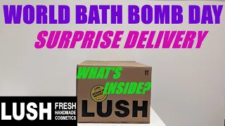 LUSH HAPPY WORLD BATH BOMB DAY 2024/SURPRISE HAUL 😍🎉