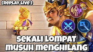 AUSTUS 2 GATOTKACA MAGE ASSASIN IMMORTAL FULL STACK!! SEKALI LOMPAT MUSUH MENGHILANG! MOBILE LEGENDS