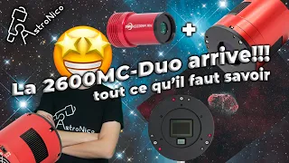 La nouvelle camera astro de chez ZWO va Arriver! 😍😍😍 l' asi 2600 duo !!!