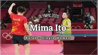 TOKYO OLYMPIC: Mima Ito kalah melawan  Sun Yingsha tunggal wanita