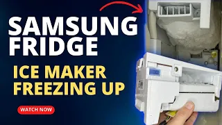 Samsung Ice Maker Freezing Over - Complete Repair