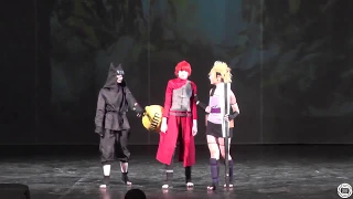 Naruto Shippuden - Gaara, Temari, Kankuro (Командное косплей дефиле) - S.O.S 2019