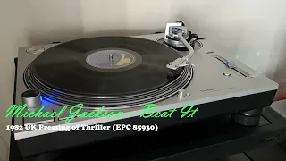 Michael Jackson  - Beat It - 1982 Vinyl vs Production Master Tape Copy