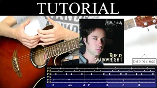 Hallelujah - Rufus Wainwraight (Shrek) / (Tutorial de guitarra) / How to play