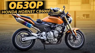 ОБЗОР Honda Hornet CB600F. Ай, как просто!