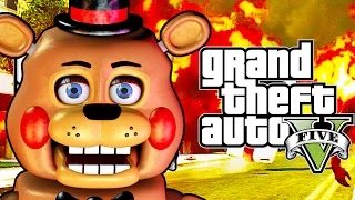 FNAF В ГТА 5 - УГАРАЕМ С ФРЕДДИ!! [МОДЫ GTA 5 - GTA 5 MODS / Five Nights at Freddy's]