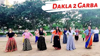 Dakla 2 | Easy Garba Choreography For Beginners | Bandish Projekt Feat. Aishwarya Joshi | Navaratri