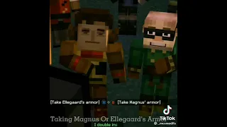 The Hardest Decisions on Minecraft Story Mode #jesse #lukas #petra #ivor #gabriel #magnus #ellegaard