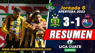 VICTORIA PECHO AMARILLO/ Guastatoya 3 vs Municipal 1 / Jornada 6 Apertura 2023 -RESUMEN-