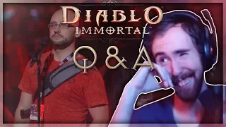 Asmongold Reacts to the Diablo Immortal Q&A | Days 1 and 2