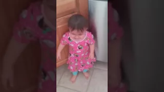 1 Year Old has Temper Tantrum!