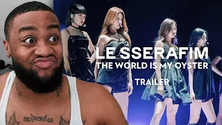 The LE SSERAFIM (르세라핌) Documentary 'The World Is My Oyster' TRAILER is INSANE! (Reaction)