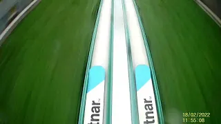 ski jumping in k60 Go Pro