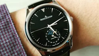 Jaeger LeCoultre Master Ultra Thin Moon Black Dial Review