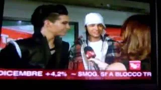 Tokio Hotel a Sanremo TG.2