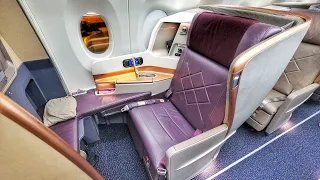 Singapore Airlines Business Class | SQ24 Singapore to New York-JFK  - Airbus A350-900ULR