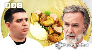 Marcus Wareing Praises Contestants "Cutting Edge" Dish! | MasterChef UK