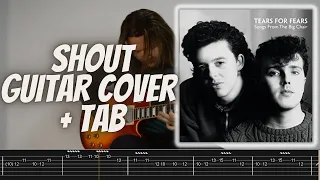 Shout - Tears For Fears Guitar Solo  Cover + TAB