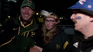 Rugby World Cup Champs I Springboks fans on a wave of euphoria and pure joy