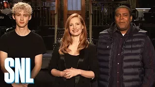 Jessica Chastain Is Not Afraid to End Kenan Thompson - SNL