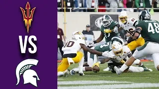 Week 3 2019 Arizona State vs #18 Michigan State Full Game Highlights 9/14/2019