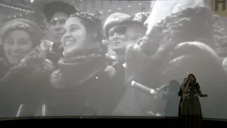 Мини - концерт посвящённый военному параду 7 ноября 1941г