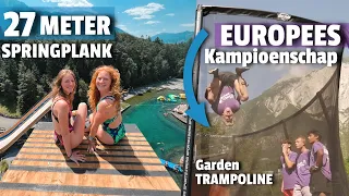 EK Garden Trampoline wedstrijd Area 47 - Vakantievlog