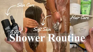 SMELL GOOD SHOWER ROUTINE | FEMININE HYGIENE,  NATURAL HAIR CARE, BODY CARE, SKIN CARE, EVERYTHING