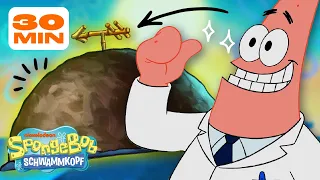 SpongeBob | 30 Minuten in Patricks Stein | Spongebob Schwammkopf