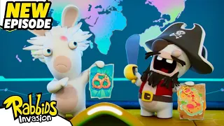 Rabbid Pirates - part 1 (S04E28) | RABBIDS INVASION | New episodes | Cartoon for Kids